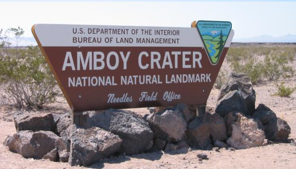 Amboy Crater Natural Landmark, Bureau of Land Management